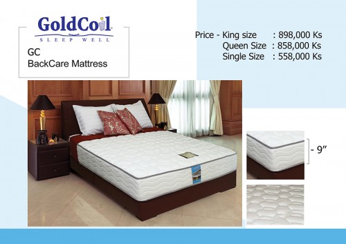 BackCare Mattress (Gold Coil)